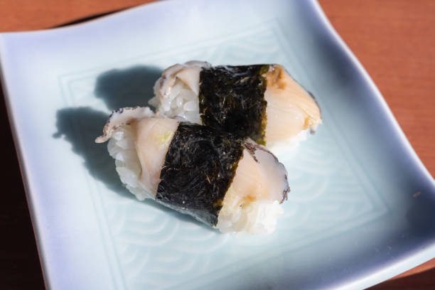 istock Abalone Sushi is a traditional Japanese dish. 1471876497