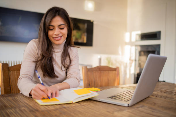 istock Entrepreneur is running her online business 1471882439
