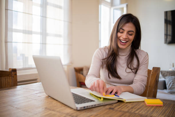 istock Young entrepreneur is working from home 1471882440