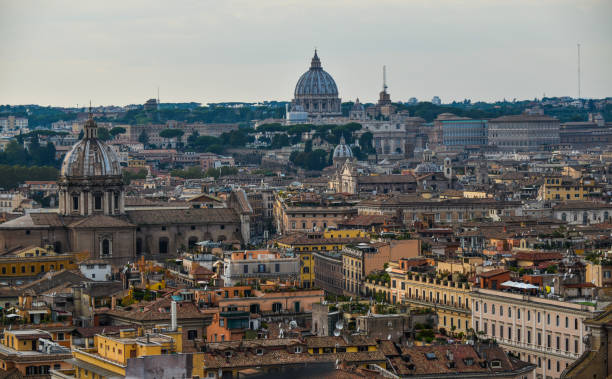 istock Panoramic view of Ancient Rome ruins 1471882463