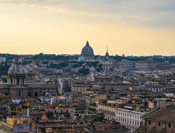 istock Panoramic view of Ancient Rome ruins 1471883031