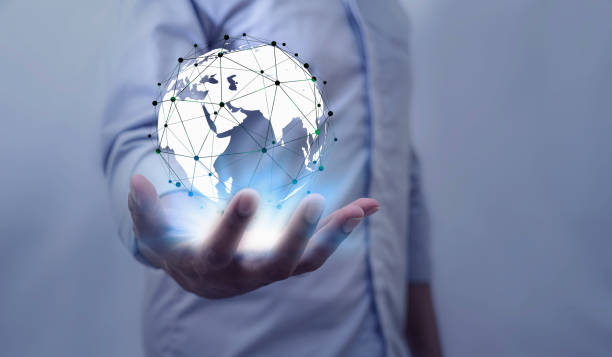 istock Global internet connection application and technology digital marketing 1471892115