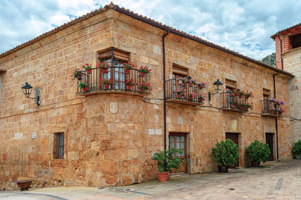 istock Facade of old village house 1471898808