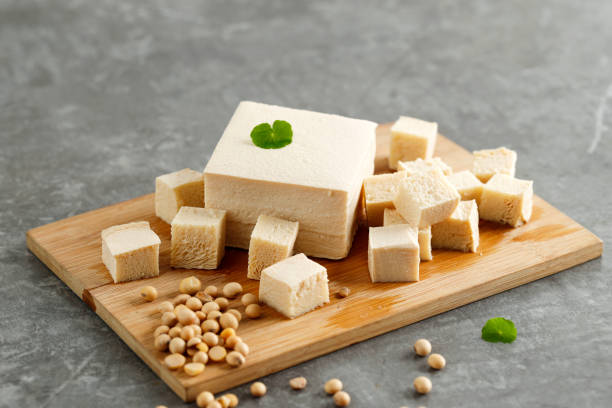 istock Soft Tofu, Silk Tofu, Square Cold Japanese Tofu 1471904127