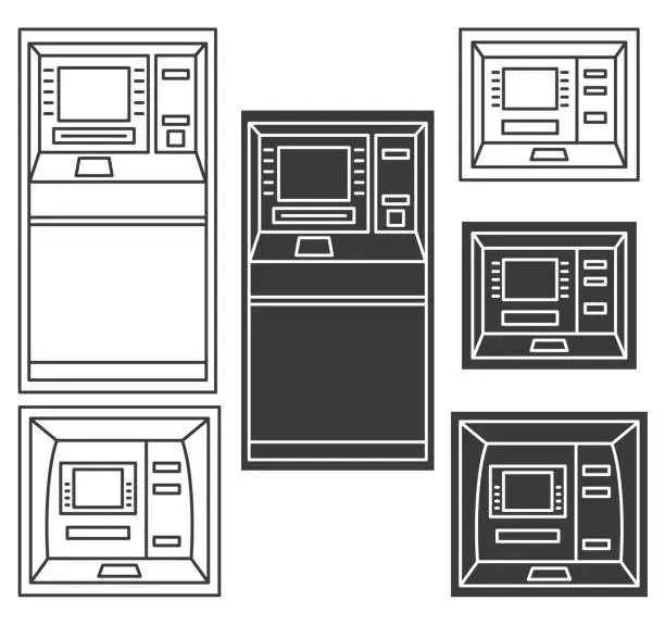 Vector illustration of ATM vector illustration