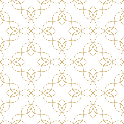 Floral seamless geometric pattern can be used for wallpaper, website background, textile printing. Endless vector background. Flower theme.