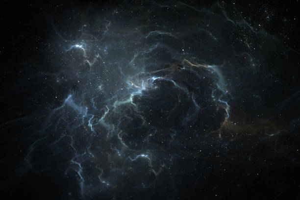 istock Night sky space background with nebula and stars 1471914219