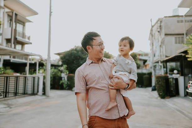istock Evening walk with love and care. 1471918015
