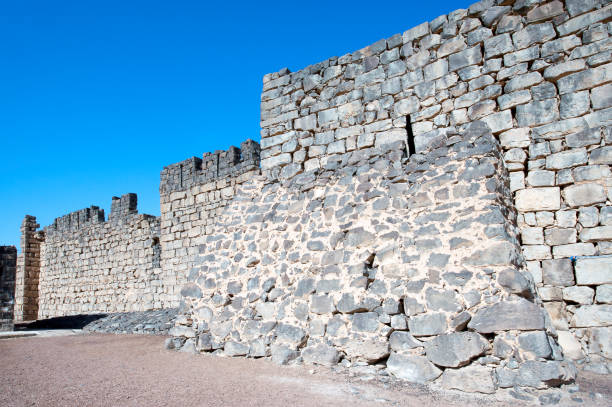 istock External fortifications, Qsar al Asraq Desert Castle, Azraq, Jordanian Desert, Jordan 1471918172