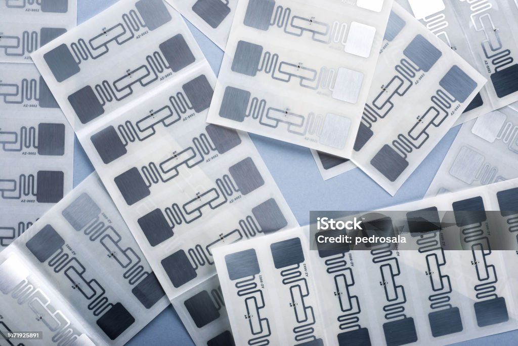 Rfid Tech Rfid Tags Close Up Stock Photo - Download Image Now - Radio Frequency ...