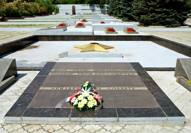 Tiraspol, Transnistria, Moldova: The Memorial of Glory, a war memorial in Tiraspol.