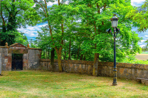 istock Lawn in church yard 1471929340