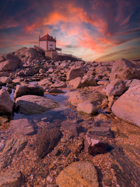 Long exposure on the Victoria Waterfront, Vancouver Island, BC Canada