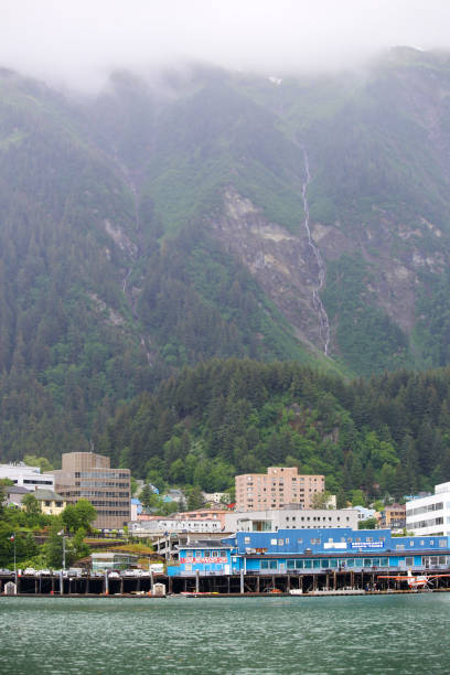Waterfront of the capital city of Alaska