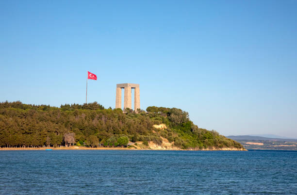 canakkale, turquia - martírio de canakkale em canakkale - dardanelles - fotografias e filmes do acervo