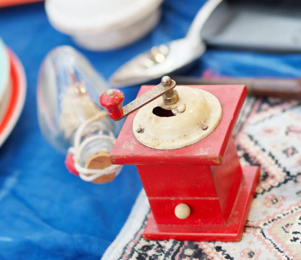istock red Old pepper mill in a open market 1471945252