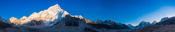 istock Himalayan mountain peaks Everest Base Camp Nuptse Khumby glacier panorama Nepal 1471946675