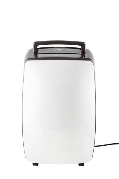 istock Portable air conditioner or mobile dehumidifier isolated on white background 1471959740