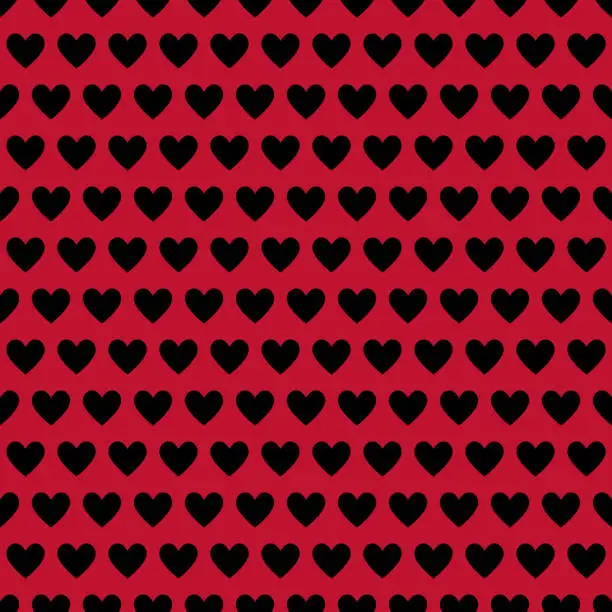 Vector illustration of Valentine's Day Love Seamless Pattern
