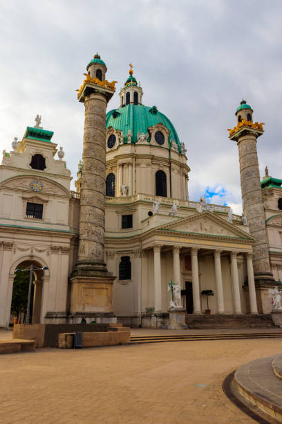 istock St. Charles's Church (Karlskirche) in Vienna, Austria 1471989663