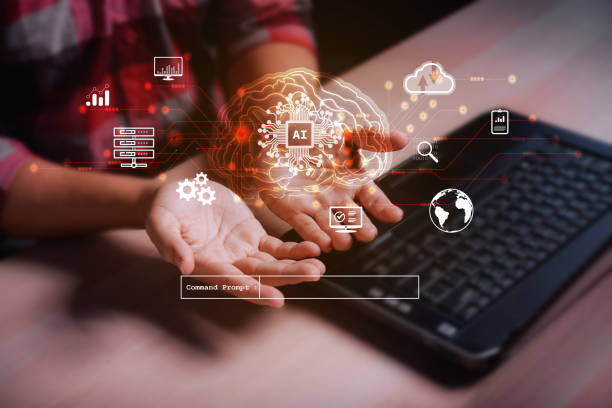 istock man hand holding artificial intelligence brain on virtual screen with connection line to business function , chat with robot for information , Futuristic technology transformation concept 1471999900