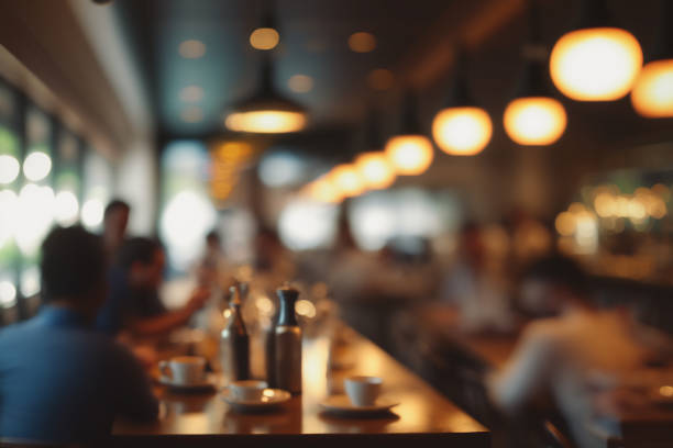 istock Blur people in cafe,restaurant with light abstract bokeh background 1472003102