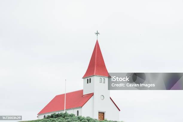 Sights Of Iceland Roadtrip Reyniskirkja Church Stock Photo - Download Image Now - Architecture, Color Image, Golden Circle Route