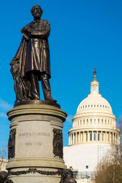 istock Garfield Monument in Washington DC, USA. The monument was erected in 1887. 1472010844