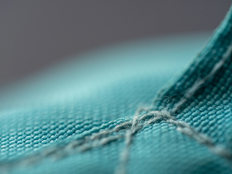 Free Stock Photo of Close-up of blue color thread texture | Download ...