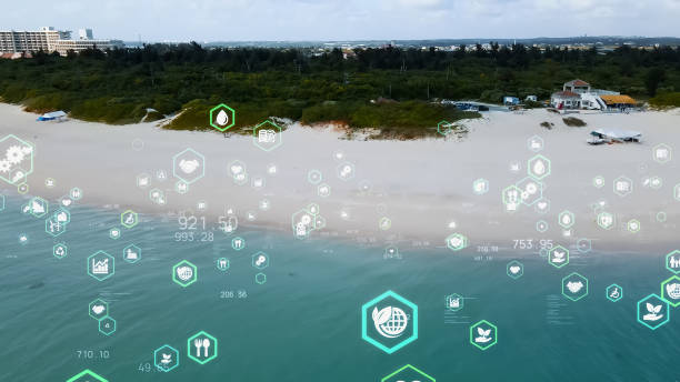 istock Environmental technology concept. Ocean resources. Sustainable development goals. SDGs. 1472040212
