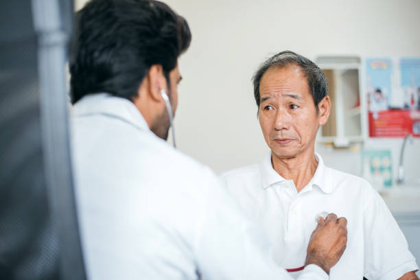 istock Retired, White Haired Old Man With Cancer 1472042386