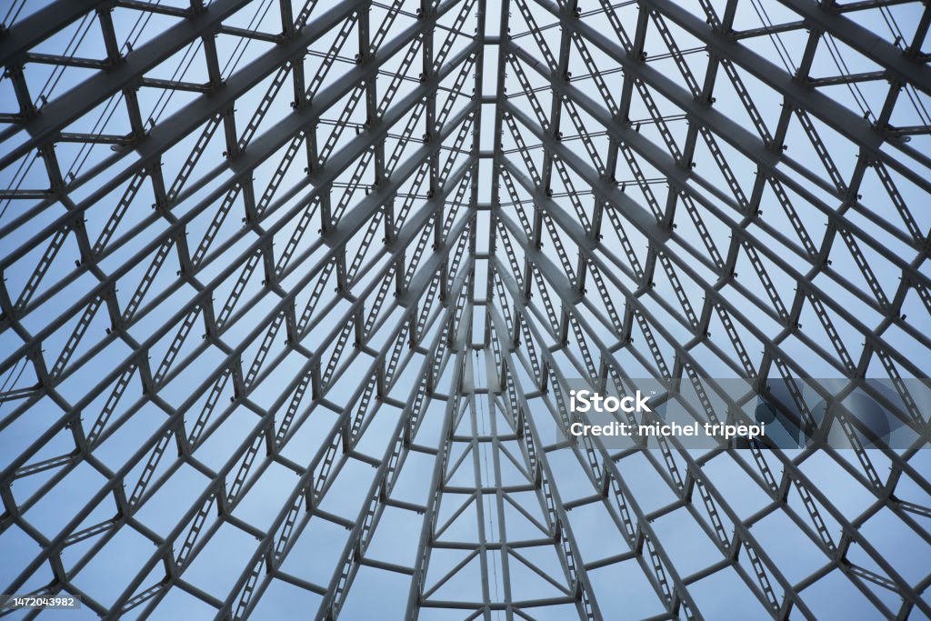 Engineer Structure Picture Metal Engineering Structure With Innovative Architecture Stock Photo ...