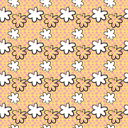 Daisy Flower Pattern Design