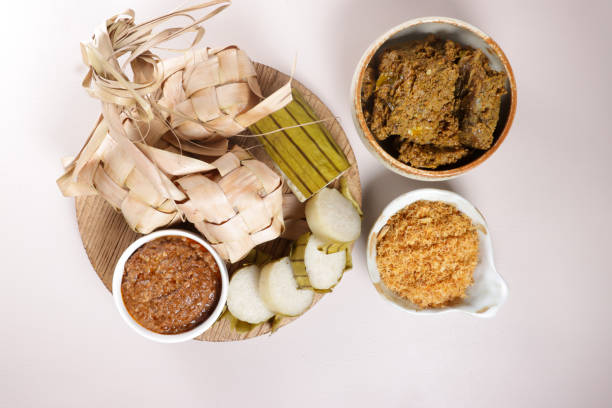 istock Malaysian  Lemang, Ketupat 1472054271