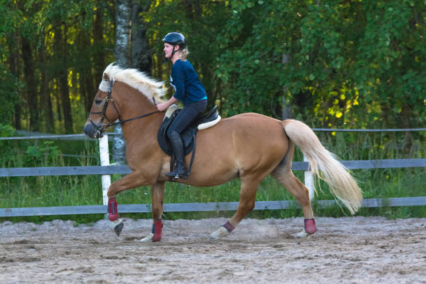 istock Woman horseback riding 1472056871