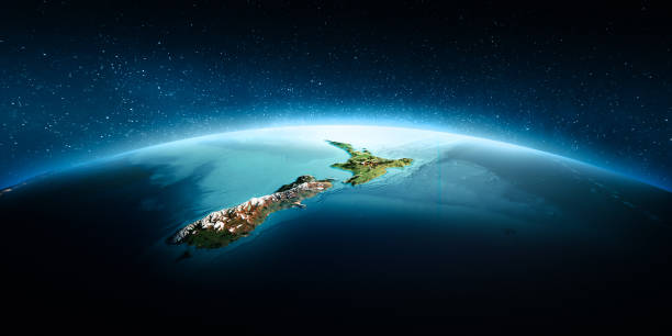 istock New Zealand night map 1472068817