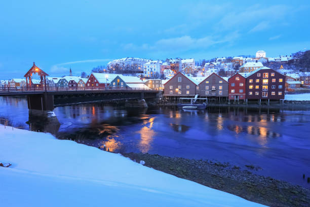 istock The Old Bridge ( den Gamle Bybru) in Trondheim, Norway 1472097757