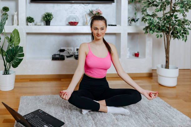 istock Achieve inner balance and serenity with regular yoga practice 1472103276