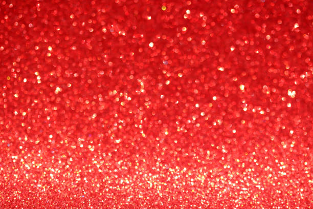 istock Red glitter texture christmas abstract background, Defocused 1472103612