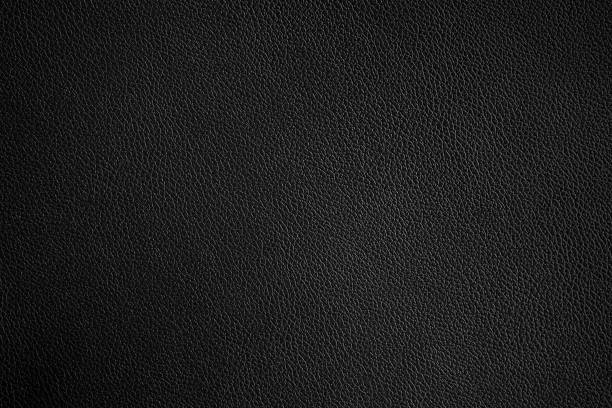 istock Close up of black leather texture can be use as background 1472107869