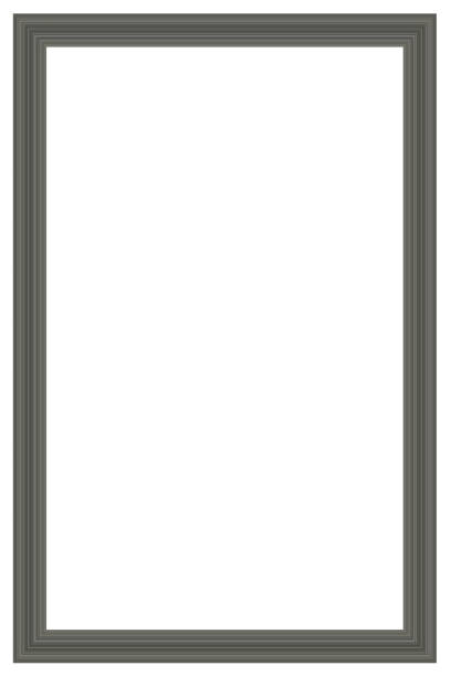 istock Vertical frame for photo and design with aspect ratio 2 to 3 on a white background. 1472109167