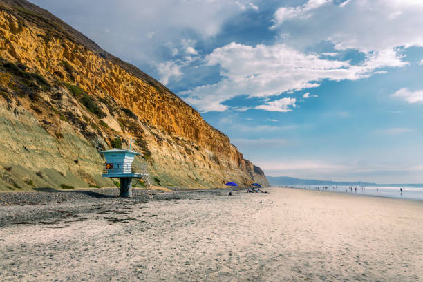 istock Torrey pines beach landscape, San Diego California 1472119044
