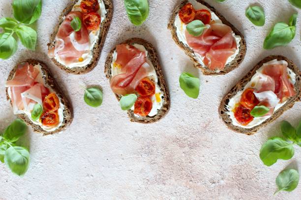 istock Sandwiches with wholemeal bread. 1472132433