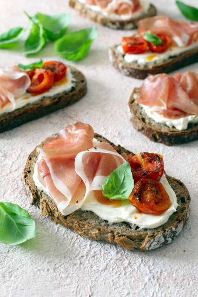 istock Sandwiches with wholemeal bread. 1472132596