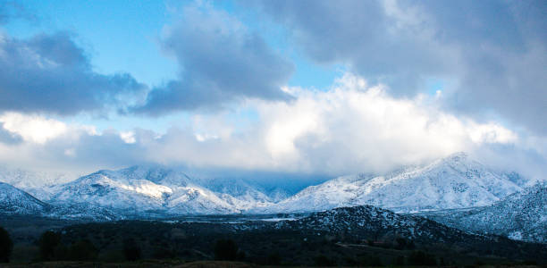 Snow covered mountains in Acton, California. Snow covered mountains in Acton, California. acton california stock pictures, royalty-free photos & images