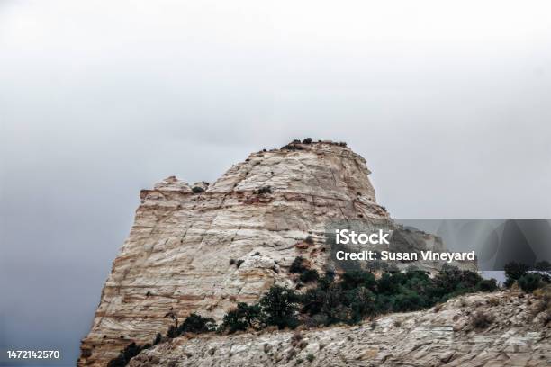Ghost Mountian Or Rock West Located In Utah Usa Interstate 70 In San Rafael Swell Stock Photo - Download Image Now