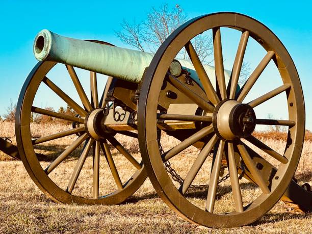 istock Civil War Cannon, Artillery Piece 1472148399