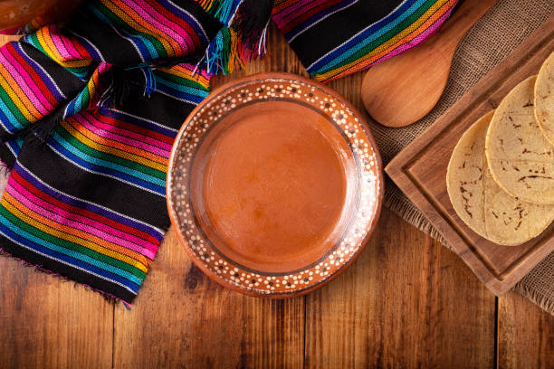 Mexican Food Concept Background Top view