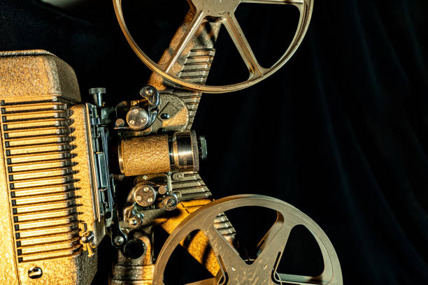 istock Old film cinema projector 1472158271