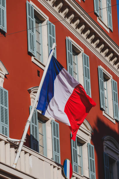 istock French flag on a municipal building in Nice 1472167660